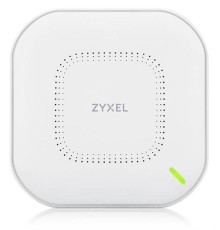 Точка доступа Точка доступа Zyxel NebulaFlex Pro WAX610D, WiFi 6, 802.11a/b/g/n/ac/ax (2,4 и 5 ГГц), MU-MIMO, антенны 4x4 с двойной диаграммой, до 575+2400 Мбит/с, 1xLAN 2.5GE, 1xLAN GE, PoE, защита от 4G/5G