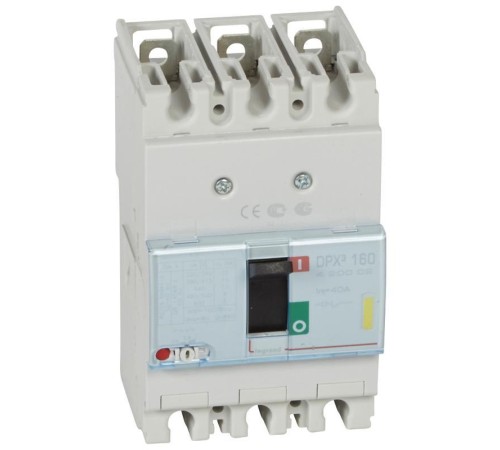 Авт. выкл. DPX3 160 3P 40A 16кА