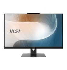 Моноблок MSI Modern AM272P 1M AiO 27" FHD (1920x1080)IPS AG Non-touch, Core i3-100U (1.2GHz), 8GB DDR5(1x8GB),512GB SSD M.2,Intel UHD,WiFi,BT,camera,WirelessKB&mouse Eng/Rus,NoOS,1y w-ty,Black