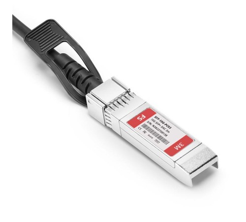 Твинаксиальный медный кабель/ 3m (10ft) Generic Compatible 10G SFP+ Passive Direct Attach Copper Twinax Cable #74621 Твинаксиальный медный кабель/ 3m (10ft) Generic Compatible 10G SFP+ Passive Direct Attach Copper Twinax Cable #74621