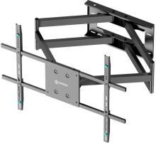 Кронштейн ONKRON/ 42-110" макс 800*600  наклон -5°/+15° поворот ±90° Макс нагрузка 100кг, от стены 103-1030мм черный