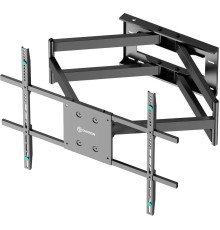 Кронштейн ONKRON/ 42-110" макс 800*600  наклон -5°/+15° поворот ±90° Макс нагрузка 100кг, от стены 103-1030мм черный