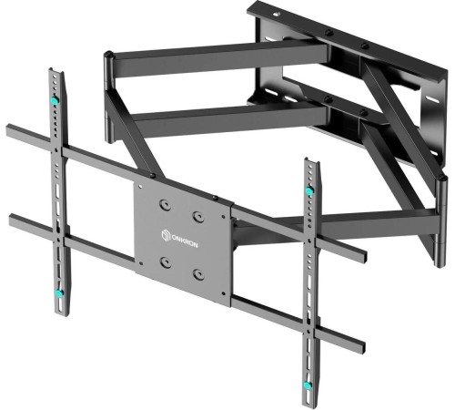 Кронштейн ONKRON/ 42-110" макс 800*600  наклон -5°/+15° поворот ±90° Макс нагрузка 100кг, от стены 103-1030мм черный