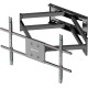 Кронштейн ONKRON/ 42-110" макс 800*600  наклон -5°/+15° поворот ±90° Макс нагрузка 100кг, от стены 103-1030мм черный