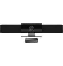 Камера видеоконференцсвязи со встроенной акустической системой/ Polycom Studio: Audio/Video USB Soundbar, with auto-track 120-deg FOV 4K Camera, USB stereo speakerphone, BT speakerphone, Wi-Fi device management, remote, Cable: 5m USB Type-A to Type-C, Pow