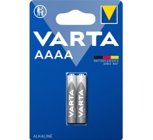 Батарейка AAAA/ Батарейка Varta AAAA/25A/LR61/LR8D425 BL2 Alkaline 1.5V (04061) (2/20/100) (2 шт.)