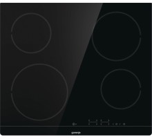 Встраиваемая варочная панель GORENJE/ Стеклокерамическая варочная панель, Цвет: Черный,Без рамки, Сенсорное управление, Таймер, Защитная блокировка от детей, Габаритные размеры (вхшхг): 5,4 × 59,5 × 52 см, Вес (брутто/нетто): 8,2 / 7,7 кг