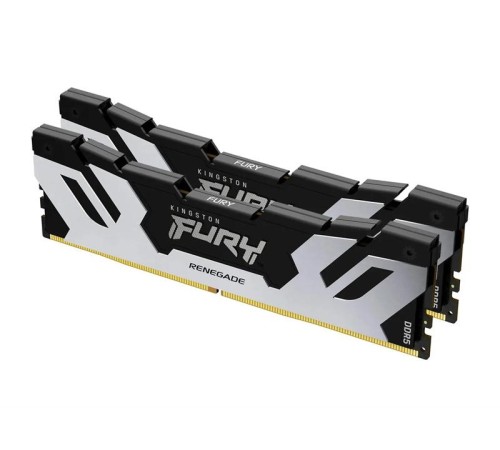 Оперативная память Kingston 32GB 8000MT/s DDR5 CL38 DIMM (Kit of 2) FURY Renegade Silver XMP