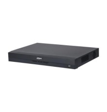 Видеорегистратор DAHUA 16-канальный IP-видеорегистратор 4K, H.265+ и ИИ Входящий поток до 256Мбит/с; сжатие: H.265+, H.265, H.264+, H.264, MJPEG; разрешение записи до 16Мп; накопители: 2 SATA III до 16Тбайт; воспроизв