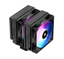 Кулер для процессора Ocypus Delta A62 BK ARGB, 2x120mm ARGB FAN, Top Panel, 6 HEAT PIPES, 4-PIN PWM, 500-2000 RPM, 29DBA, HYDRO BEARING, LGA115X/1200/1700/18XX, AM4/AM5
