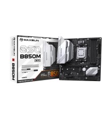 Материнская плата MAXSUN MS-Terminator B850M WIFI, AM5, B850, 4*DDR5, 4*SATA 3.0, 2*M.2, USB 3.2, USB 2.0, Type-C, 1*PCIE 16, 1*PCIE 4, 1*PCIE 1, HDMI+DP, mATX