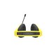 Гарнитура игровая проводная Dareu EH732 Yellow (желтый), подключение USB, подсветка RGB (Мятая упаковка)