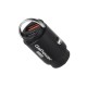 Сетевое З/У/ Автомобильное З/У GoPower GPQC12 1USB+1Type-C 22.5W Mini черный (1/100)