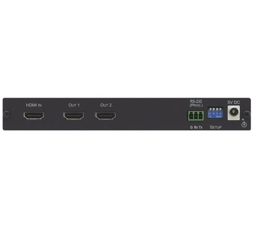 Усилитель-распределитель 1:2 HDMI UHD; поддержка 4K60 4:4:4, HDMI 2.0 [10-804080190]