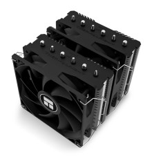 Кулер для процессора/ CPU Cooler Thermalright Peerless Assassin 120 SE Black (4-pin PWM, 155mm, Ni/Cu, 6x6mm, 2x120mm, 66.17CFM, 25.6dBA, 1550RPM, S: 1200, 1700, 1851, 115X, AM4, AM5, silver, black)
