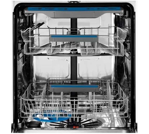 Встраиваемые посудомоечные машины ELECTROLUX/ Полноразмерная, 60см, без фасада, сенсорное управление Quick Select 2, трехцифровой дисплей, 14 комплектов, 8 программ + 23 комбинации (все программы, кроме Предварительное полоскание, АВТО и Самоочистка, могу