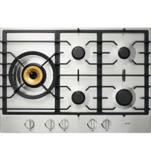 Встраиваемые газовые панели ASKO/ Арт. 476657 ; газовая, встраиваемая, 4.8 х 75 х 52.6, 5 конфорок, конфорка повышенной мощности Super Vario Wok, механическое управление, поворотные переключатели, нержавеющая сталь