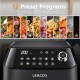 Аэрогриль LEACCO AF060 Air Fryer Black