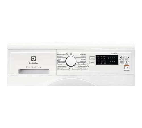 Стиральная машина ELECTROLUX/ фронтальная загрузка (до 7 кг), 1200 об/мин, электронное управление, цифровой дисплей, класс стирки: A, интеллектуальное управление стиркой, программ стирки: 14,защита от протечек, ВxШxГ: 84.7x59.7x56.8 см, панель управления Стиральная машина ELECTROLUX/ фронтальная загрузка (до 7 кг), 1200 об/мин, электронное управление, цифровой дисплей, класс стирки: A, интеллектуальное управление стиркой, программ стирки: 14,защита от протечек, ВxШxГ: 84.7x59.7x56.8 см, панель управления