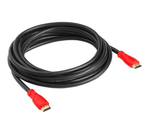 GCR Кабель 5.0m HDMI версия 1.4, черный, красные коннекторы, OD7.3mm, 30/30 AWG, позолоченные контакты, Ethernet 10.2 Гбит/с, 3D, 4K GCR-HM350-5.0m, экран GCR Кабель 5.0m HDMI версия 1.4, черный, красные коннекторы, OD7.3mm, 30/30 AWG, позолоченные контакты, Ethernet 10.2 Гбит/с, 3D, 4K GCR-HM350-5.0m, экран