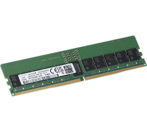 Память оперативная/ Samsung DDR5 32GB RDIMM 4800 2Rx8 1.1V Память оперативная/ Samsung DDR5 32GB RDIMM 4800 2Rx8 1.1V