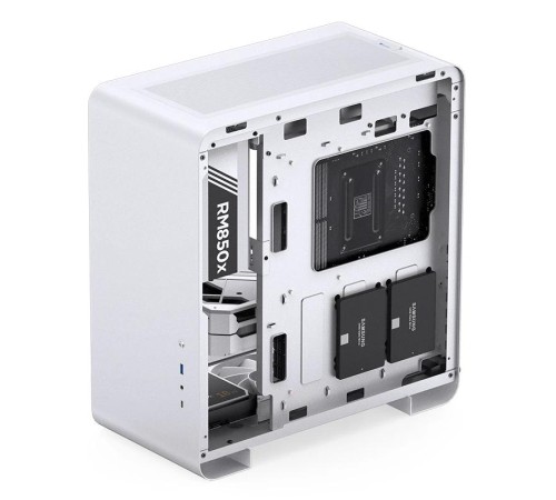 Корпус без блока питания/ Case JONSBO U4 PRO MESH, Midi-Tower, no fan, 1xUSB-A 3.2 + 1xUSB-C 3.2, ATX, mATX, mITX White
