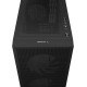 Корпус ПК без блока питания/ Case Deepcool CH360 Digital, 1xUSB3.0, 1xType-C, 2x140ARGB fan, 1x120ARGB fan, mATX, Digital display, Black
