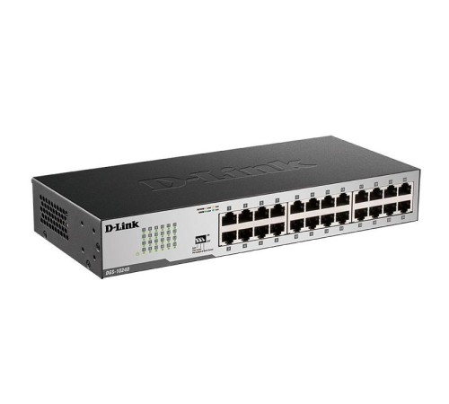 Коммутатор/ Неуправляемый коммутатор, 24x1000Base-T, DIP-переключатель, защита от статического электричества до 1 кВ
