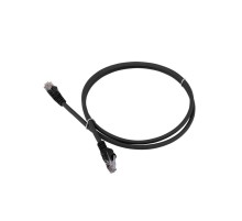 Патч-корд Патч-корд LANMASTER LSZH UTP кат.5e, 10 м, черный