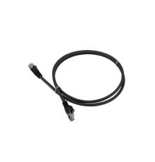 Патч-корд Патч-корд LANMASTER LSZH UTP кат.5e, 10 м, черный