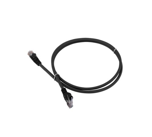 Патч-корд Патч-корд LANMASTER LSZH UTP кат.5e, 10 м, черный Патч-корд Патч-корд LANMASTER LSZH UTP кат.5e, 10 м, черный