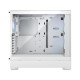 Корпус ПК без блока питания/ Case Fractal Design Pop Air RGB TG Clear Tint, Midi-Tower, 3x120mm RGB, 2xUSB-A 3.2 ATX, mATX, mITX White