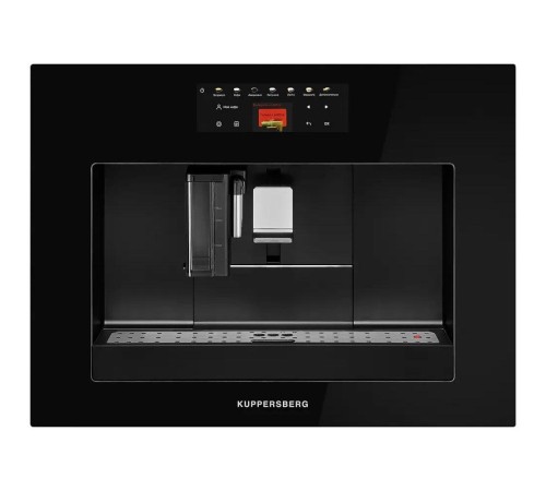 Встраиваемая кофемашина KUPPERSBERG/ Встраиваемая кофемашина KUPPERSBERG, High-Tech, контейнер для молока, 9 уровней помола, автоматическое выключение, сенсорное управление, капучинатор (автоматический), макс. давление 19 бар, объем контейнера для зерен 2