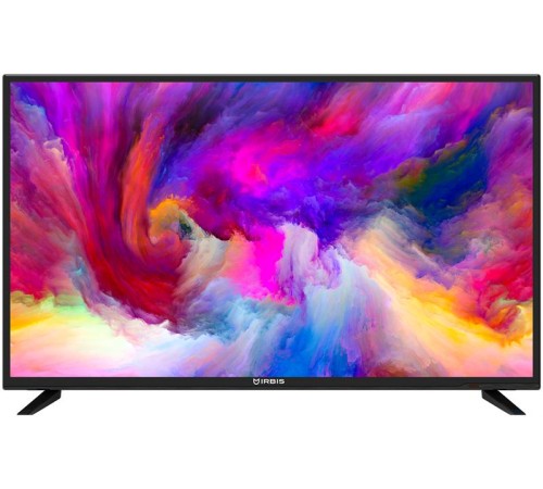 Телевизор ЖК IRBIS 43S01FD257BS, 43", 1920x1080, 16:9, Digital (DVB-T2/DVB-S2/DVB-C/PAL/SECAM), Smart TV, 1024MB, 8GB, Wi-Fi, Input (AV RCA, USB, VGA, HDMIx3, PC a (после ремонта, потертости, царапины, нет ножек)