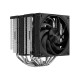 Кулер для процессора/ CPU Cooler SAMA A60E (265W, 4-pin PWM, 156.5mm, 6x6mm, 2x120mm, 78CFM, 29dBA, 2200RPM, S: 1851/1700/1200/115X, AM5/AM4, silver)