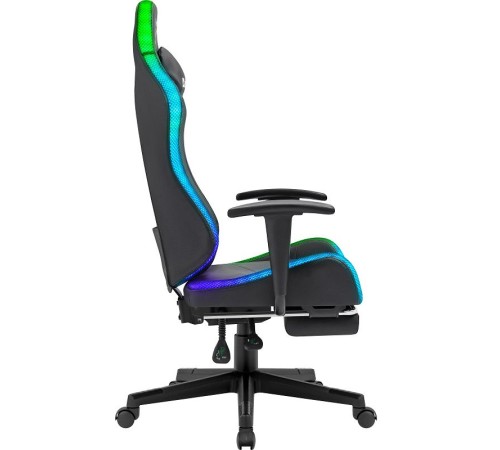 Defender Игровое кресло Watcher Черный,подсветка,полиуретан