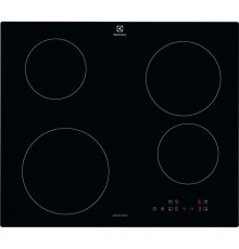 Индукционная варочная поверхность ELECTROLUX/ индукционная на 4 конфорки, cтеклокерамика, мощность: 6900 Вт, независимая установка, размеры (ШхГ): 59x52 см