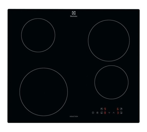 Индукционная варочная поверхность ELECTROLUX/ индукционная на 4 конфорки, cтеклокерамика, мощность: 6900 Вт, независимая установка, размеры (ШхГ): 59x52 см Индукционная варочная поверхность ELECTROLUX/ индукционная на 4 конфорки, cтеклокерамика, мощность: 6900 Вт, независимая установка, размеры (ШхГ): 59x52 см