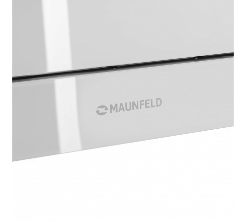 Встраиваемая микроволновая печь MAUNFELD/ 60 см, 595x343,5x388 мм, механическое управление, 20 л, 1250 Вт, белый цвет