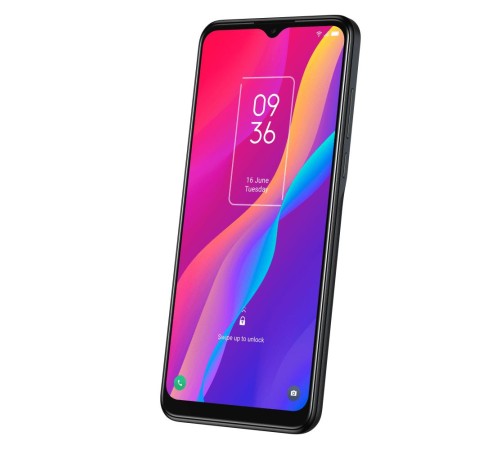 TCL 30E Grey, 16,56 см (6.52") 20:9 720x1600, 4x1,8 ГГц+4x1,5 ГГц, 8 Core, 3GB RAM, 64GB, up to 512GB flash, 50 МП + 2 МП/5Mpix, 2 Sim, 2G, 3G, LTE, BT v5.0, Wi-Fi, NFC, GPS, Type-C, 5000mAh, Android 12, 190g, 165,2 ммx75,5 ммx8,9 мм