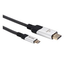 Кабель-адаптер/ Кабель-адаптер USB 3.1 Type-Cm --> HDMI A(m) 8K@30Hz, 1.8m ,Alumi Shell,VCOM <CU423MCV-1.8M>