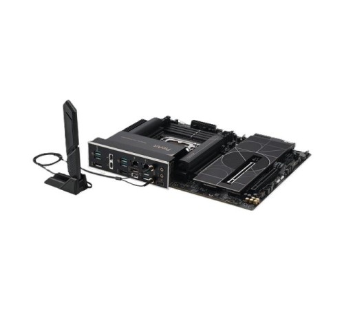 Материнская плата ASUS PROART Z890-CREATOR WIFI, LGA1851, Z890, 4*DDR5, 4*SATA, 5*M.2, 6*USB 3.2, 1*USB 2.0, Type-C, 3*PCIx16, DP+HDMI, ATX; 90MB1JD0-M0EAY0