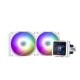 Система водяного охлаждения Zalman CPU Liquid Cooler 240mm, ARGB, LCD Display, white
