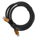 Кабель/ Кабель GoPower Ultra High Speed HDMI (m)-HDMI (m) 2.0м нейлон ver.2.1 8K 60Hz серый в пакете (1/150)
