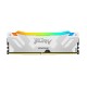 Оперативная память Kingston 16GB 7600MT/s DDR5 CL38 DIMM FURY Renegade RGB White XMP