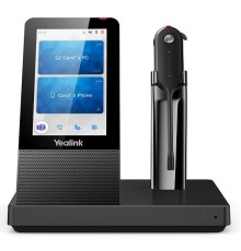 Гарнитура YEALINK WH67 UC, Беспроводная, HD звук, 120м DECT, Шумоподав, Дисплей 4'', USB-хаб, Bluetooth, шт