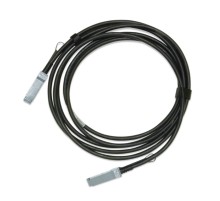 Кабель медный пассивный, QSFP+/ Mellanox® Passive Copper cable, IB EDR, up to 100Gb/s, QSFP28, 3m, Black, 26AWG