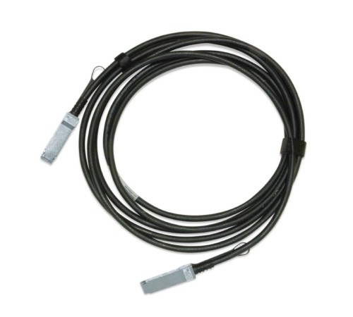Кабель медный пассивный, QSFP+/ Mellanox® Passive Copper cable, IB EDR, up to 100Gb/s, QSFP28, 3m, Black, 26AWG