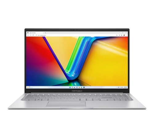 Ноутбук/ ASUS X1504VA-BQ286 15.6"(1920x1080 (матовый) IPS)/Intel Core i5 1335U(1.3Ghz)/8192Mb/512PCISSDGb/noDVD/Int:Intel UHD Graphics/Cam/BT/WiFi/42WHr/war 1y/1.7kg/Cool Silver/DOS Ноутбук/ ASUS X1504VA-BQ286 15.6"(1920x1080 (матовый) IPS)/Intel Core i5 1335U(1.3Ghz)/8192Mb/512PCISSDGb/noDVD/Int:Intel UHD Graphics/Cam/BT/WiFi/42WHr/war 1y/1.7kg/Cool Silver/DOS