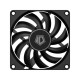 Вентилятор для корпуса ID-COOLING NO-8010-PWM 80x80x10мм (120шт./кор, PWM, 4pin, черный, 800-3000об/мин) BOX